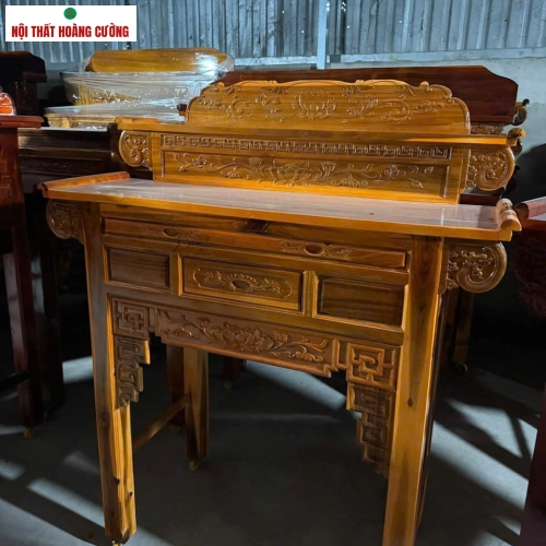Bàn thờ cúng gỗ tràm