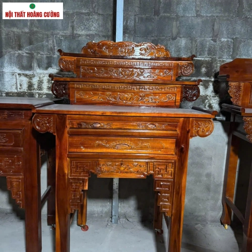 Bàn thờ cúng gỗ tràm