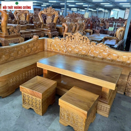 SOFA góc hoàng gia nguyên khối