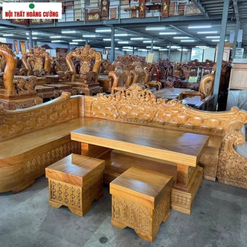 SOFA góc hoàng gia nguyên khối