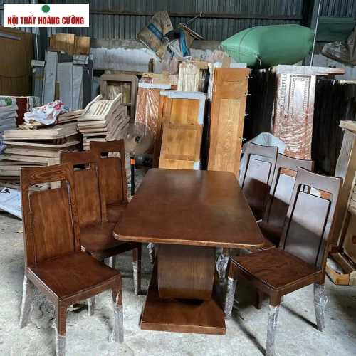 Bàn ăn gỗ sồi