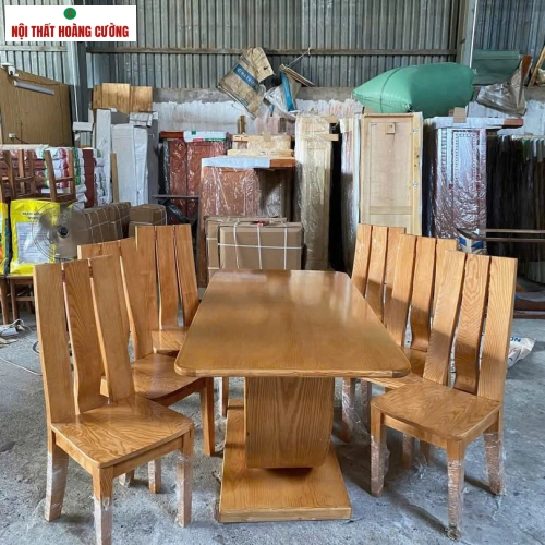 Bàn ăn gỗ sồi