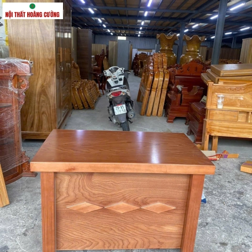 Bàn làm việc tếch xoan đào