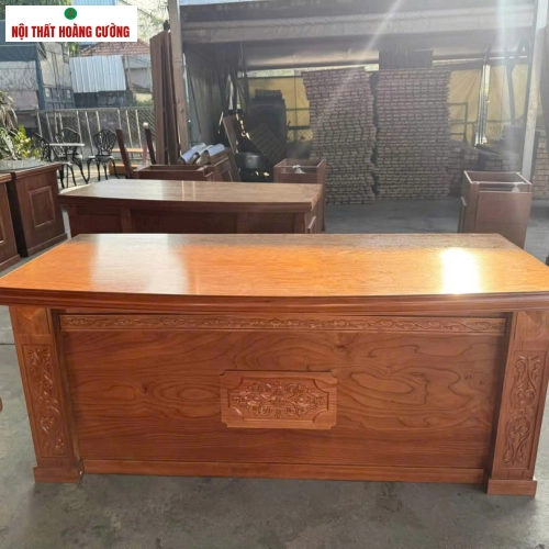 Bàn làm việc tếch xoan đào